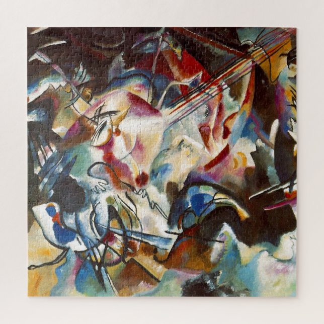 Puzzle Kandinsky Composition VI Abstract Painting (Vertical)