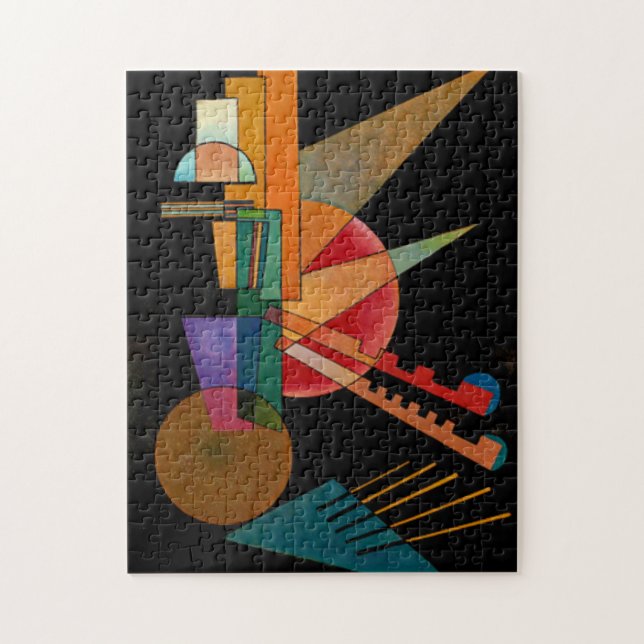 Puzzle Kandinsky - Interprétation Abstraite (Vertical)