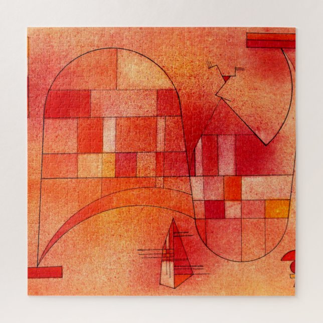 Puzzle Kandinsky - Jaune Rose (Vertical)
