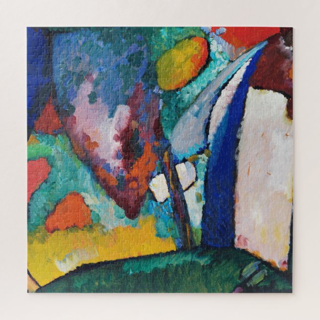 PUZZLE : KANDINSKY : LA CHUTE D'EAU (Vertical)
