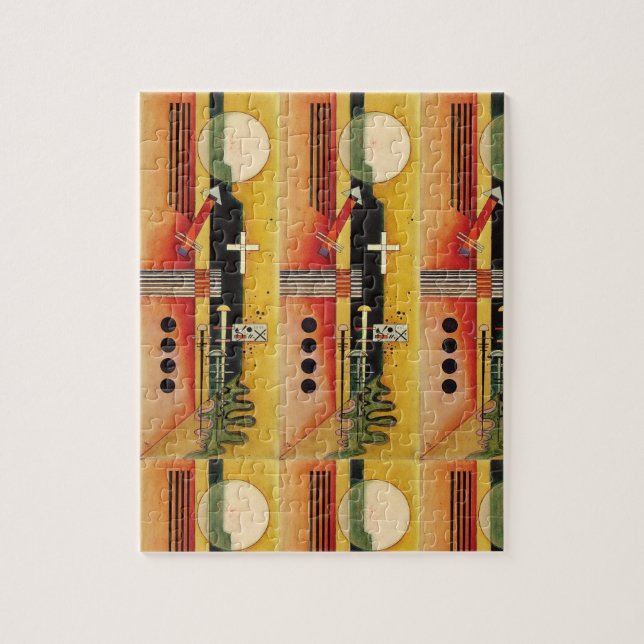 Puzzle Kandinsky Moderne peinture Abstraite (Vertical)