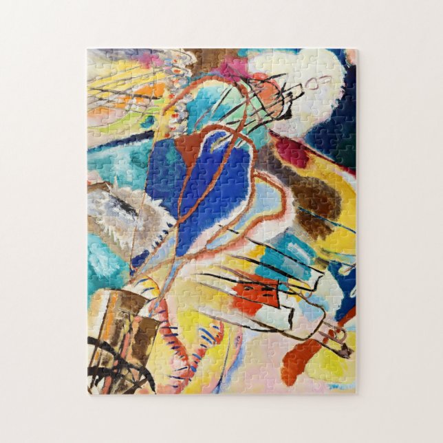 Puzzle Kandinsky Moderne peinture Abstraite (Vertical)