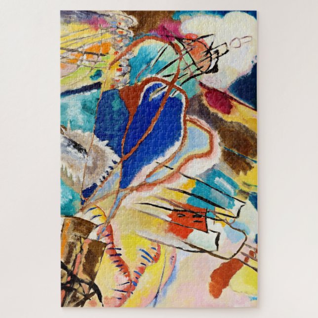 Puzzle Kandinsky Moderne peinture Abstraite (Vertical)
