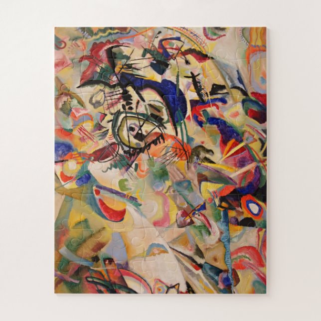 Puzzle Kandinsky Moderne peinture Abstraite (Vertical)