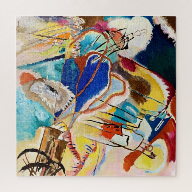 Puzzle Kandinsky Moderne peinture Abstraite (Vertical)