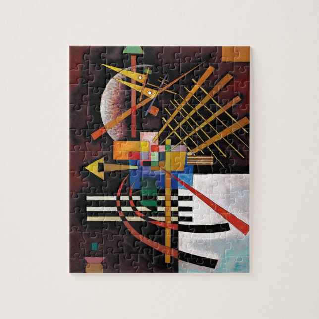 Puzzle Kandinsky peinture Abstraite oeuvre classique (Vertical)