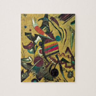 Puzzle Kandinsky Points Peinture en toile Abstraite