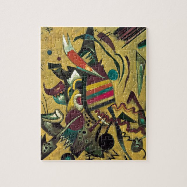 Puzzle Kandinsky Points Peinture en toile Abstraite (Vertical)