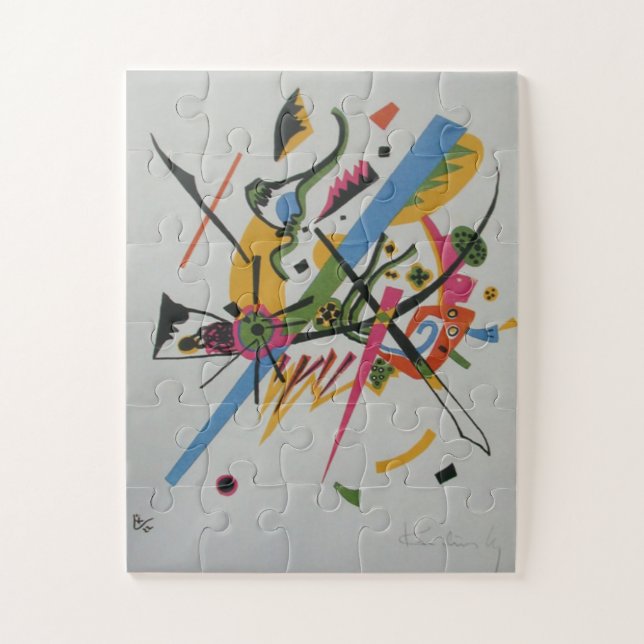 Puzzle Kandinsky Small Worlds Kleine Welts I Peinture Art (Vertical)