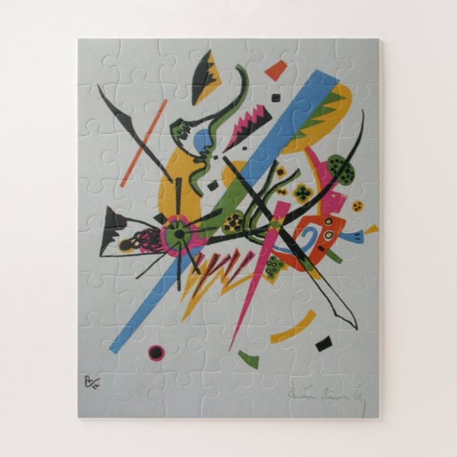 Puzzle Kandinsky Small Worlds Kleine Welts I Peinture Art (Vertical)