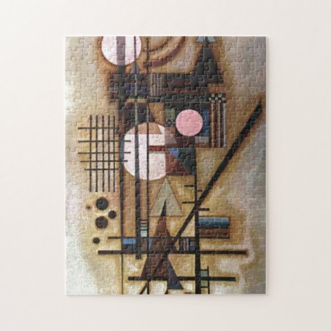 Puzzle Kandinsky Sofned Construction Art Abstrait (Vertical)
