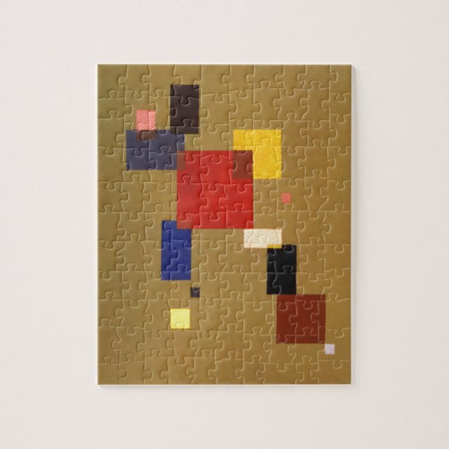 Puzzle Kandinsky Treize Rectangles peinture Abstraite (Vertical)