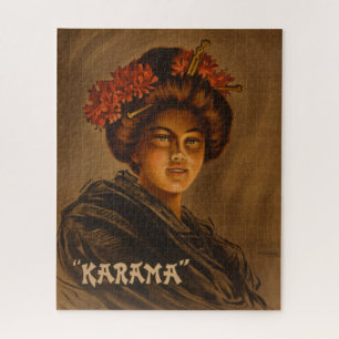 Puzzle Karama Geisha Japonaise Oiran Fille Courtisane