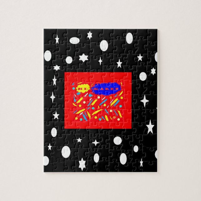 PUZZLE KAREN DESIGN NOM DES FILLES (Vertical)