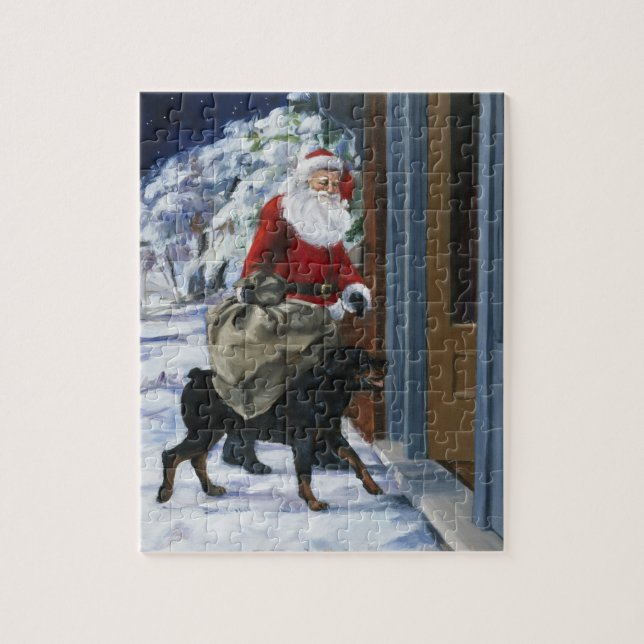 Puzzle Karl aidant le père noël de <Carl's Christmas> b (Vertical)