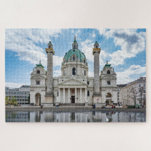 Puzzle Karlskirche in Vienna, Austria