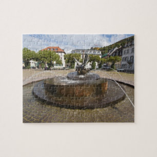 Puzzle Karlsplatz (place Charles), vieille ville de Heide