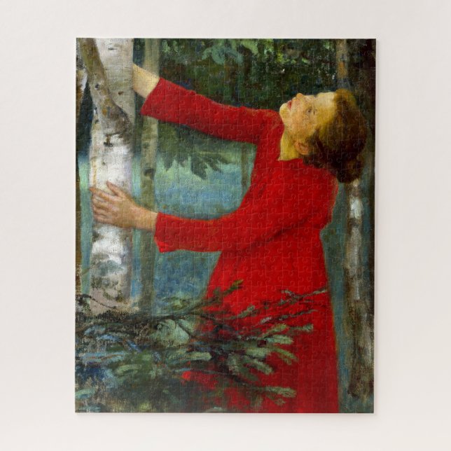 Puzzle Károly Ferenczy - Chant d'oiseau (Vertical)