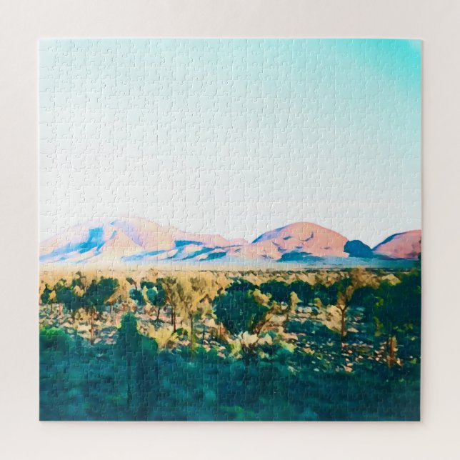 Puzzle Kata Tjuta Les Olgas Australie Centrale Voyage (Vertical)