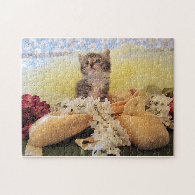 Puzzle Kate La Ballerina Kittie (Horizontal)