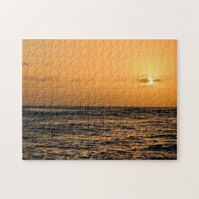 Puzzle Kauai Hawaii Ocean Sunset (Horizontal)