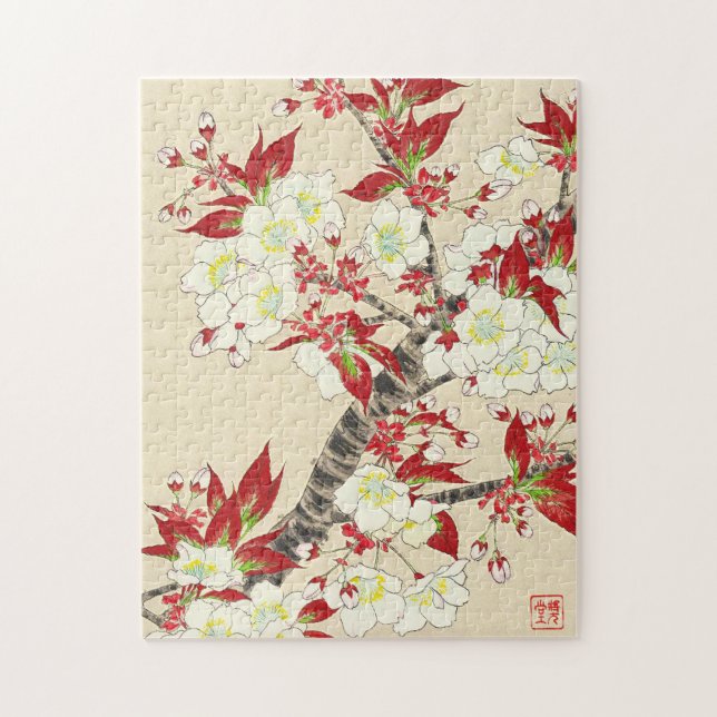 Puzzle Kawarazaki Shodo Floral Calendrier de l'art japona (Vertical)