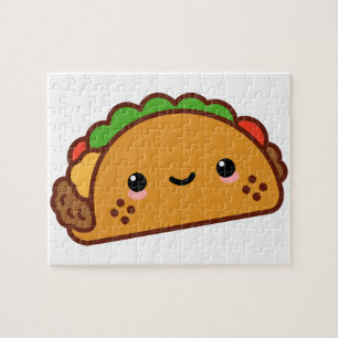 Puzzle Kawii Taco Face