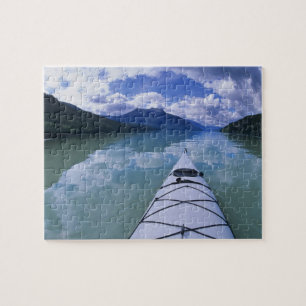 Puzzle Kayak à l'extrémité d'Azure Lake à Wells