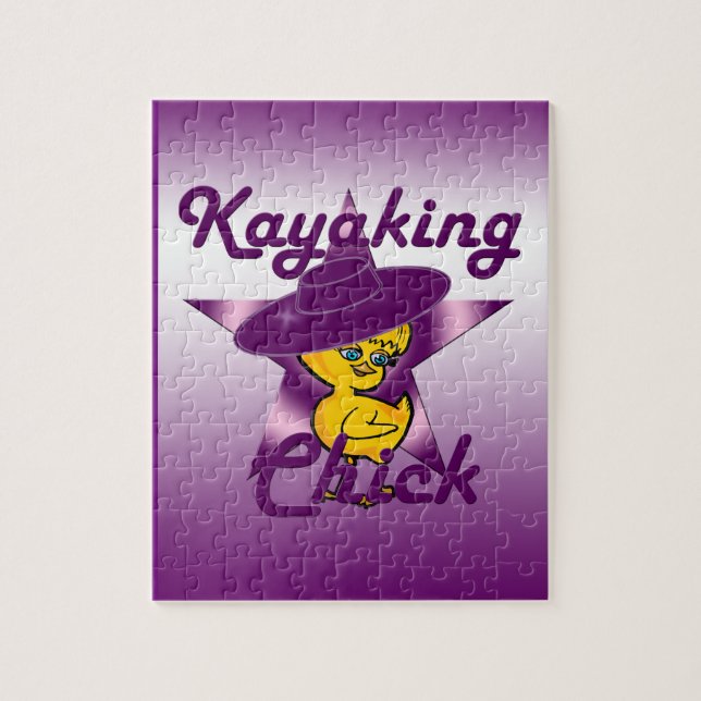 Puzzle Kayak Chick #9 (Vertical)