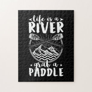 Puzzle Kayak Driver Life Est Une Rivière