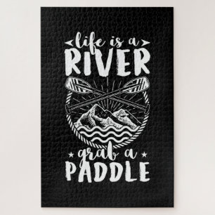 Puzzle Kayak Driver Life Est Une Rivière
