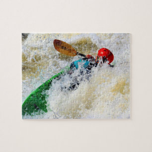 Puzzle Kayak Whitewater Adrenaline Rush - 8x10