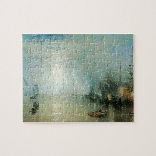 Puzzle Keelmen déchargeant du charbon au clair de lune pa (Horizontal)