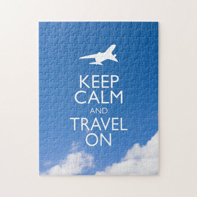 PUZZLE KEEP CALM ET TRAVEL (Vertical)