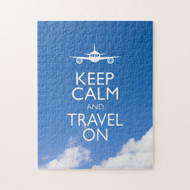 PUZZLE KEEP CALM ET TRAVEL (Vertical)