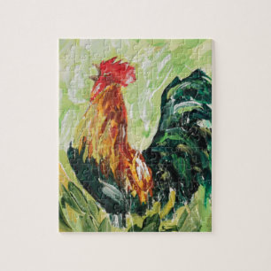 Puzzle Keith coloré le RoosterRooster