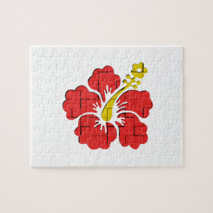 Puzzle Ketmie florale