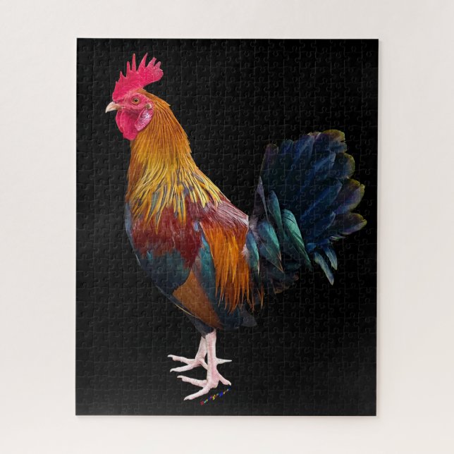 Puzzle Key West - Rooster tzigane (Vertical)