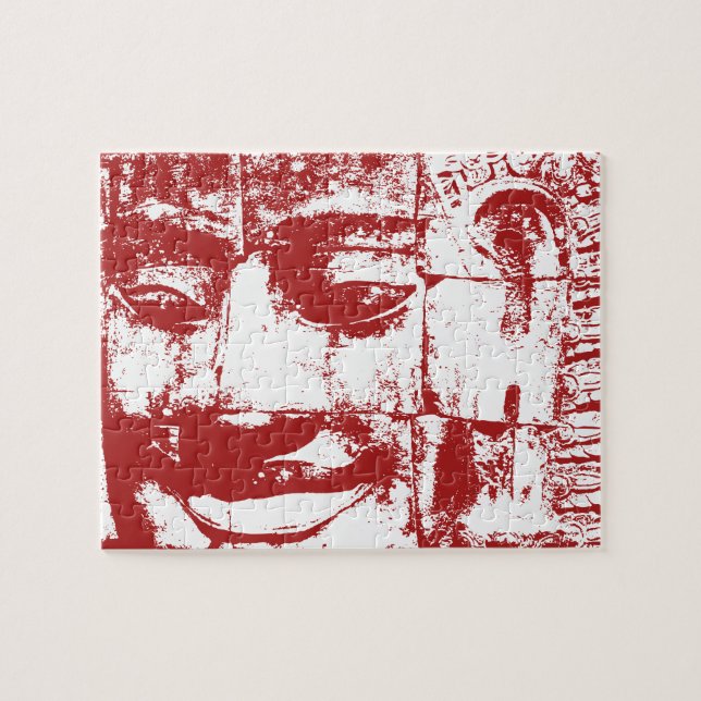 Puzzle Khmer Stone Face ... Temple de Bayon, Cambodge (Horizontal)