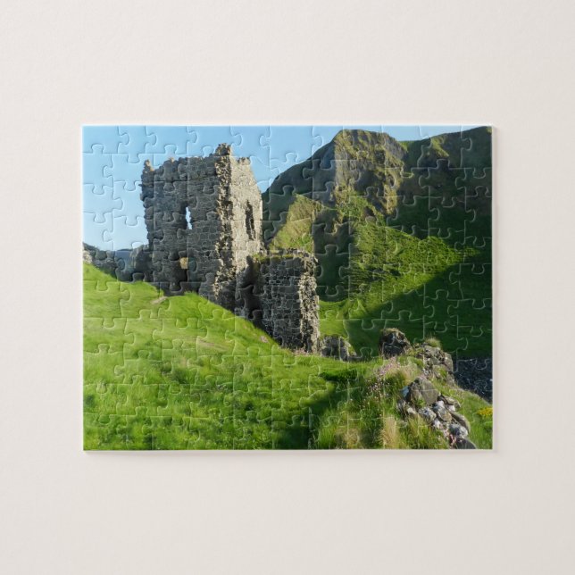 Puzzle Kinbane Castle Antrim Irlande. (Horizontal)