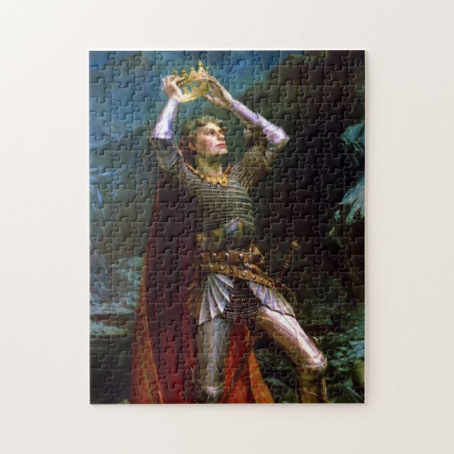 Puzzle King Arthur, 1903 by Charles Ernest Butler (Vertical)