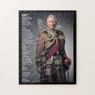 Puzzle King Charles III Toronto Scottish Regiment