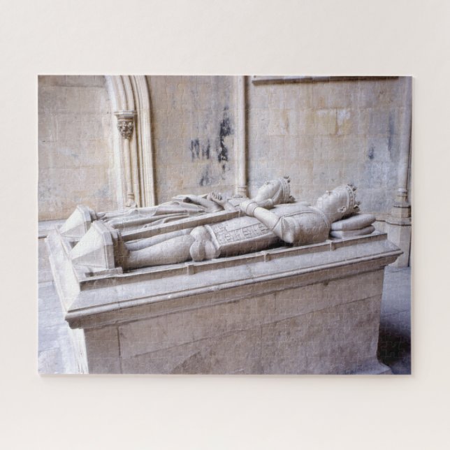 Puzzle King Duarte & Queen Eleanor Batalha Tomb Portugal (Horizontal)