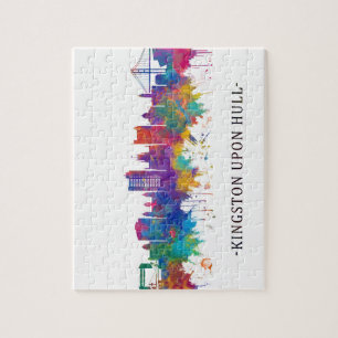 Puzzle Kingston upon Hull England Skyline