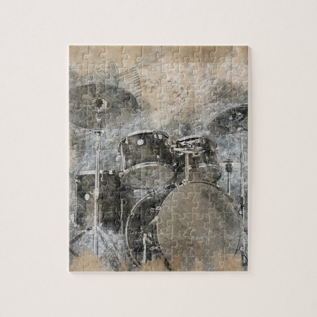 Puzzle Kit tambour musical (Vertical)