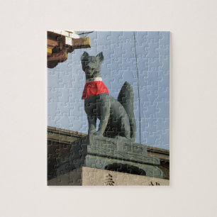 Puzzle Kitsune キ ツ ネ (Fox) avec Bijou à la bouche