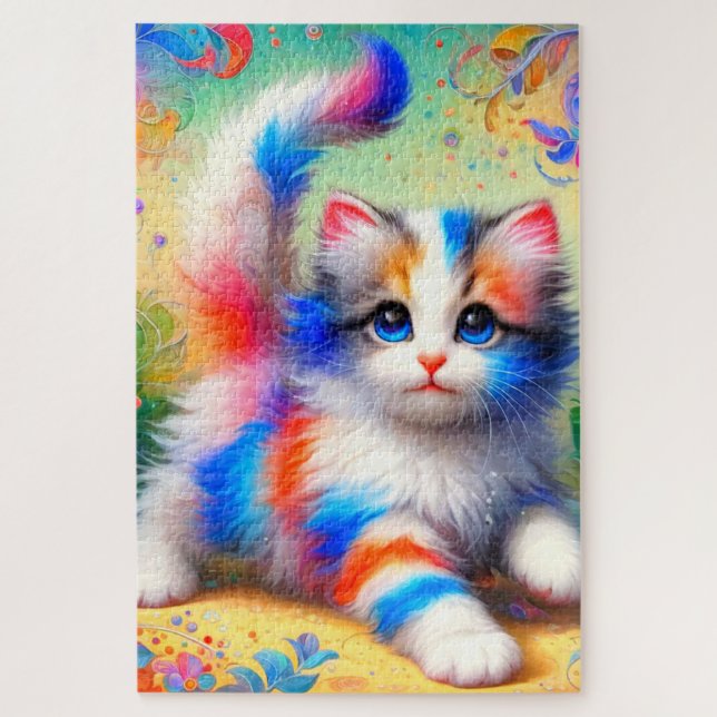 Puzzle Kitten (Vertical)