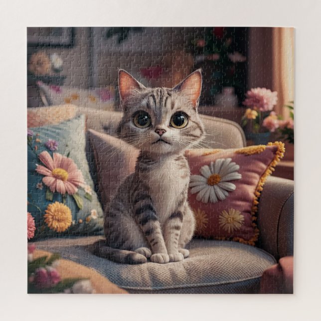 Puzzle Kitten (Vertical)