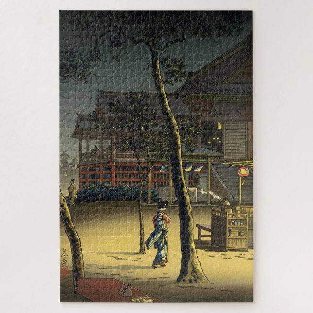 Puzzle Kiyomizudo In Ueno par Tsuchiya Koitsu (Vertical)
