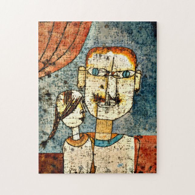 Puzzle Klee - Adam et la petite Ève (Vertical)